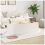VidaXL vidaXL Coffee Table White 100x50x35 cm Solid Wood Pine 3