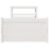VidaXL vidaXL Bed Frame with Headboard without Mattress White 90x190 cm Single 4
