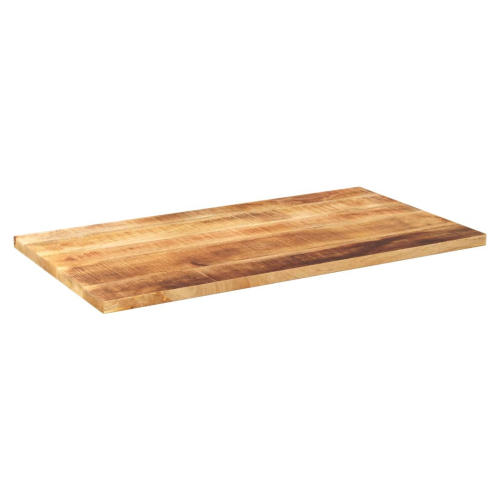 VidaXL vidaXL Table Top 120x60x2.5 cm Rectangular Solid Wood Rough Mango 1