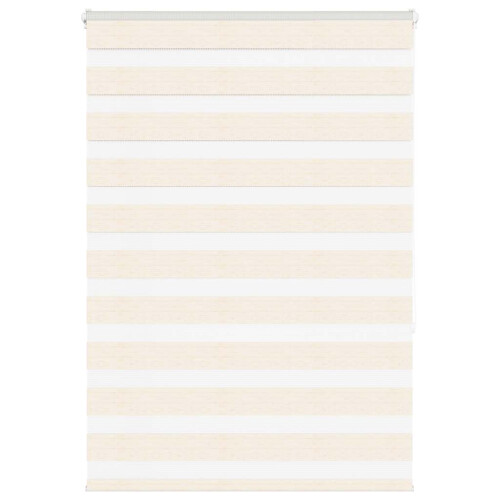 VidaXL vidaXL Zebra Blind Marble Beige 110x150 cm Fabric Width 105.9 cm Polyester