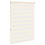 VidaXL vidaXL Zebra Blind Marble Beige 110x150 cm Fabric Width 105.9 cm Polyester 4