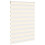 VidaXL vidaXL Zebra Blind Marble Beige 110x150 cm Fabric Width 105.9 cm Polyester 3