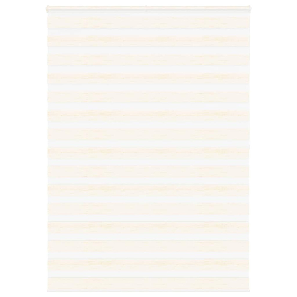 Vidaxl Zebra Blind Marble Beige 165X200 Cm Fabric Width 160.9 Cm Polyester
