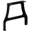 VidaXL vidaXL Coffee Table Legs 2 pcs A-Frame Cast Iron 2