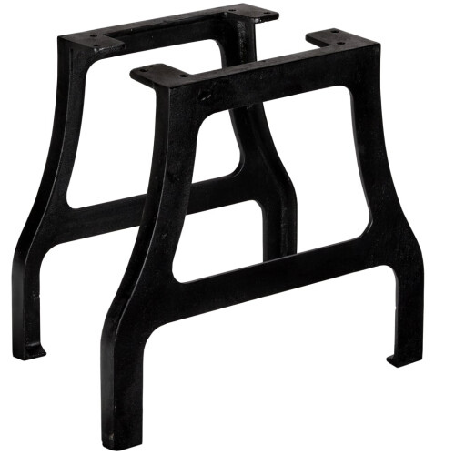 VidaXL vidaXL Coffee Table Legs 2 pcs A-Frame Cast Iron