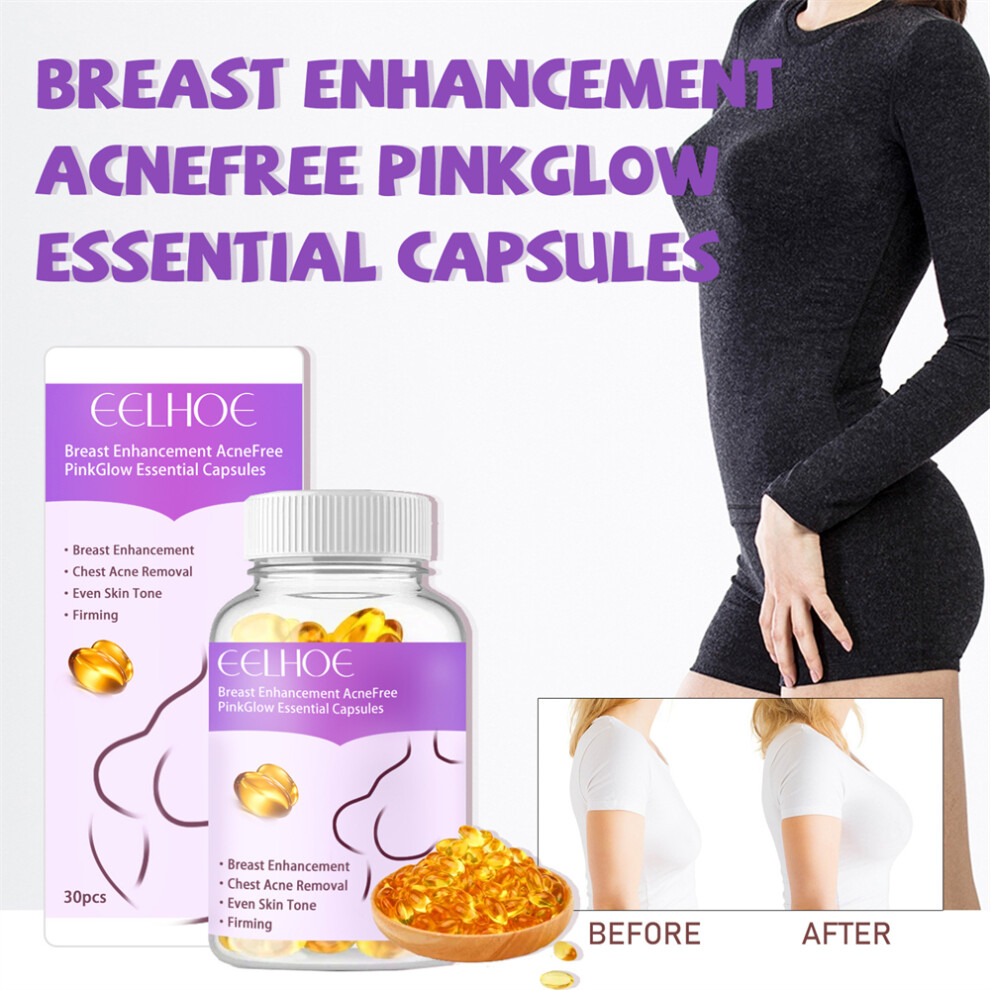 3x Bigger Breast Enlargement Enhancement Firmer Fuller Larger Bust Capsules Pills