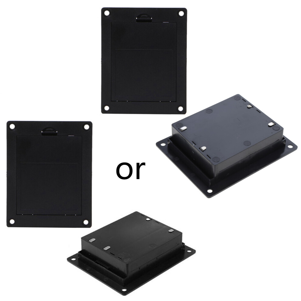 18650 Battery Holder 3 Slots Parallel Batteries Black 7730021260925