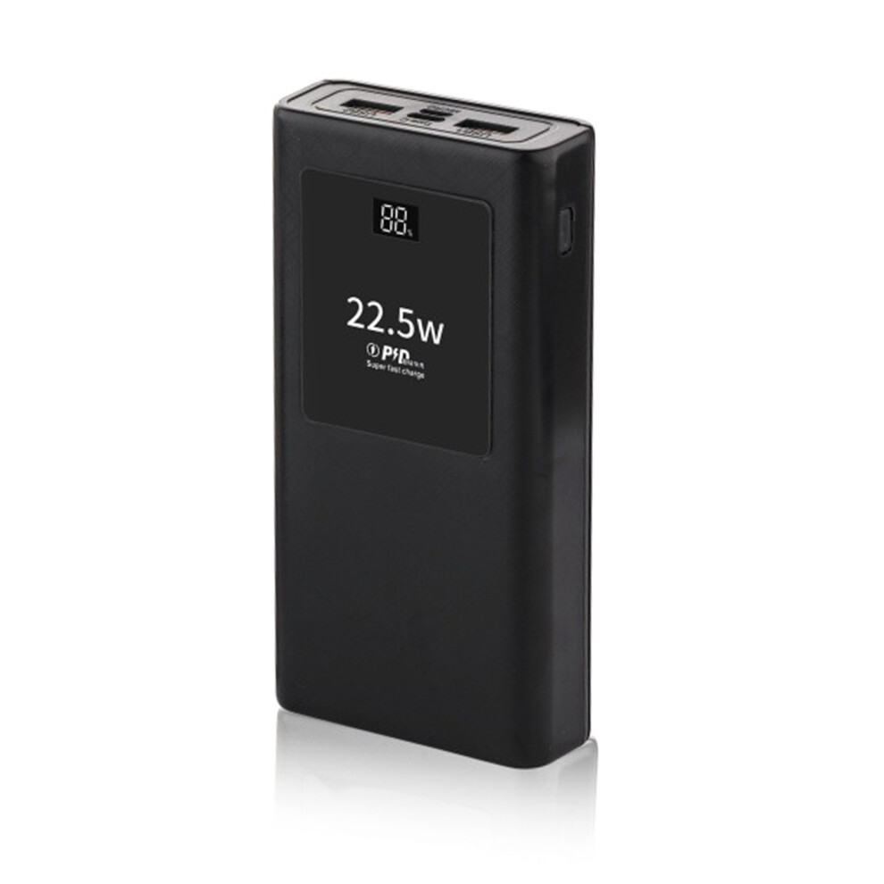 Powerbanks Casing Kits 20000Mah 22.5W Fast Charging Black