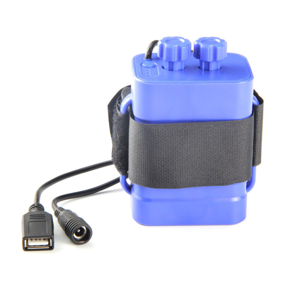 For 8.4V Usb 5V 6X 18650 Battery Blue 7730021261090