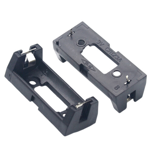 2PCS CR123A 16340 LIR123A Battery Holder 3V