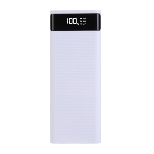Detachable QC3.0 USB LCD Display 8x18650 Battery  Black 1