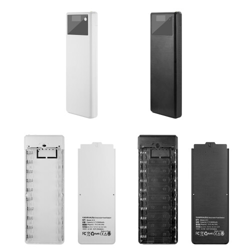 Detachable QC3.0 10x18650 Battery for Case Super  Black regular version 2