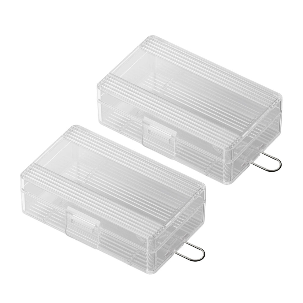 Clear Battery Storage Case For 2Pc 21700 2Pcs 7730021258632