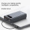 Detachable USB Power Case Battery Case 6pcs  Black 6