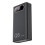 Detachable USB Power Case Battery Case 6pcs  Black 1
