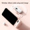 Portable 1x21700 Battery Charging Case USB C/Phone  White 2