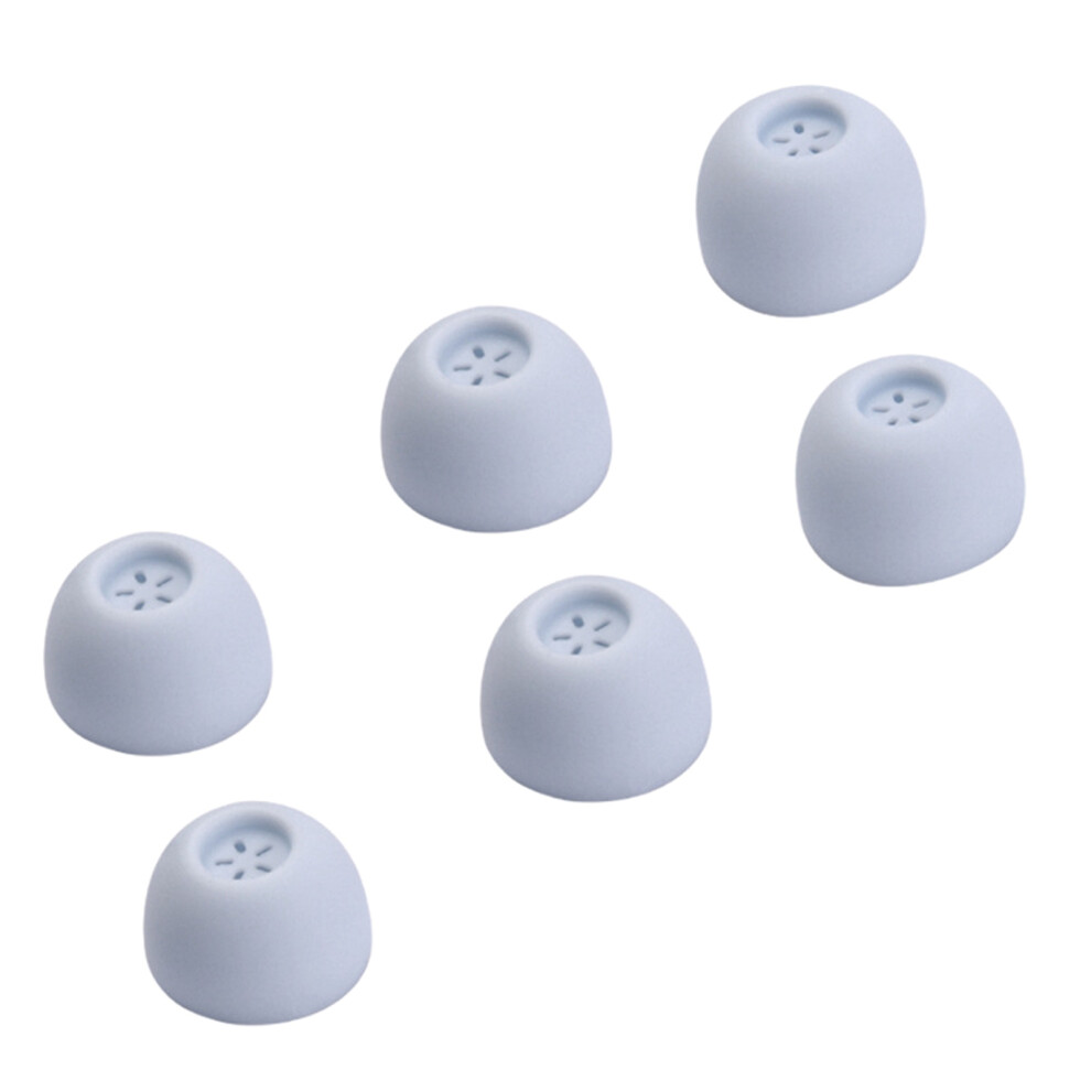 3Pairs Small Size Only Silicone Replacement Earbud Light/Blue 7730001208985