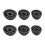 3Sets Silicone Ear Tips Earplugs for Buds  Black 4