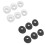 Silicone Ear Tips Earbuds Earplugs Set For  White 3