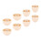 Eartips Silicone Replacement Ear Plugs Soft Silicone  Gold 6
