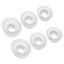 Silicone Ear Tips Earbuds Earplugs Set For White