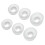 Silicone Ear Tips Earbuds Earplugs Set For  White 5
