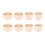 Eartips Silicone Replacement Ear Plugs Soft Silicone  Gold 9