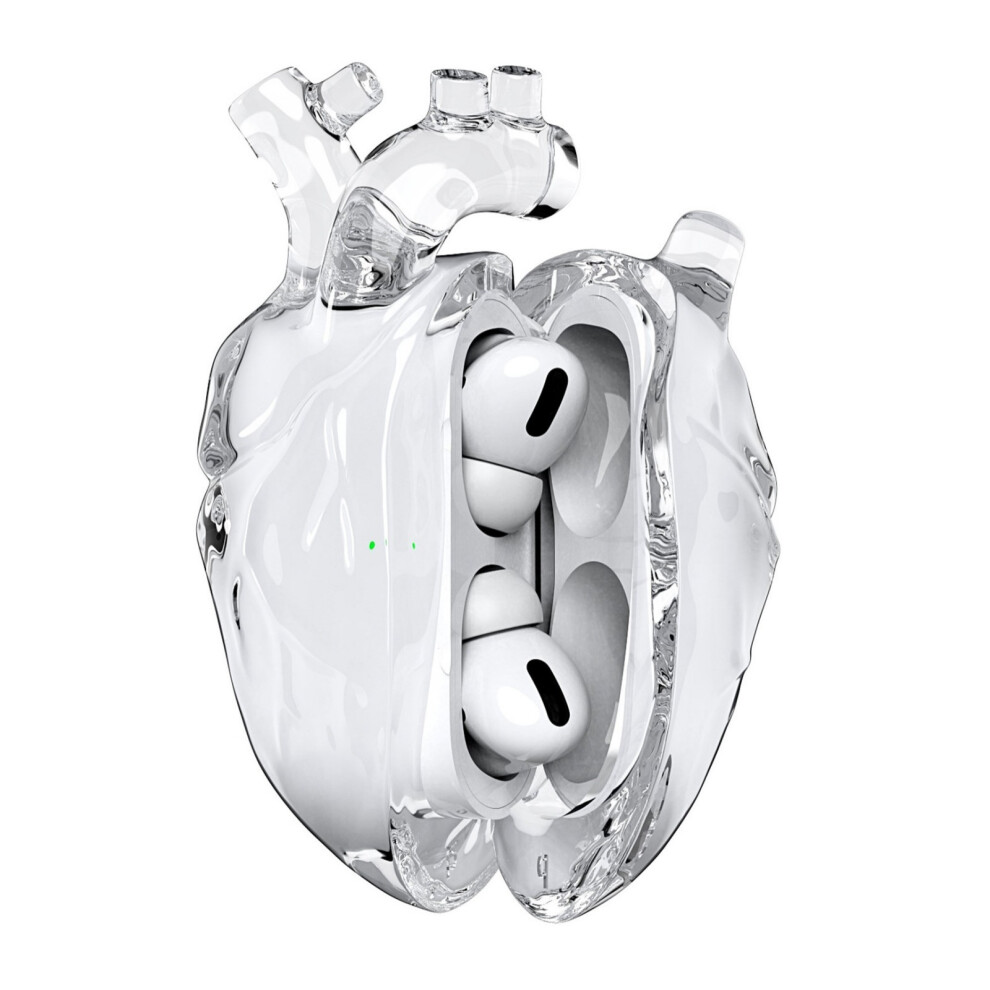 Liquid Silicone Heart Designs Earphone Case For For 7730001208503
