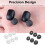 Silicone Ear Tips Earbuds Earplugs Set For  White 4