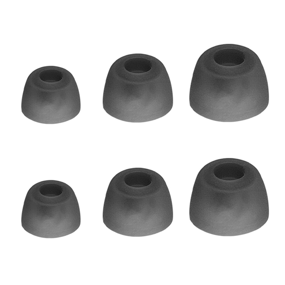 3Pairs Silicone Ear Tips Earbuds Covers For Black 7730001209920