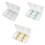 6Pcs Antislip Waterproof Replacement Earplug Ear Tips  Yellow 7