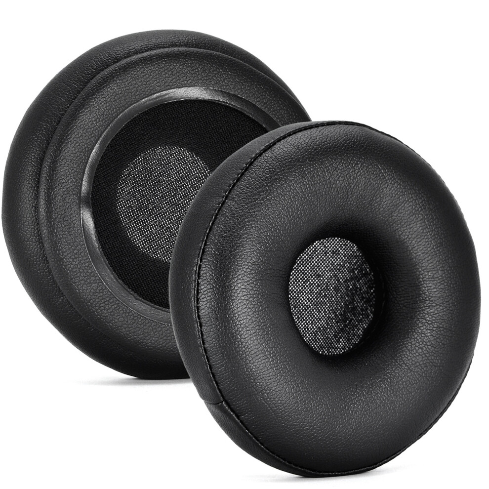 Ear For Headphone Leather Sleeves Earmuffs Easily Black 7730001211978