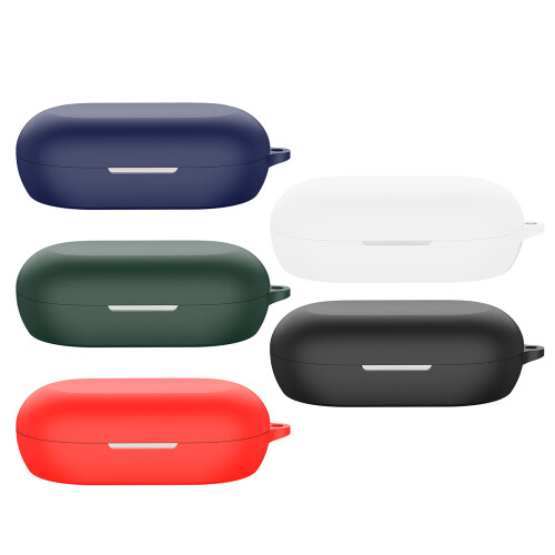 Universal Silicone Protective Case for IFLYBUDS AIR Earphone Enhances Durability White 2