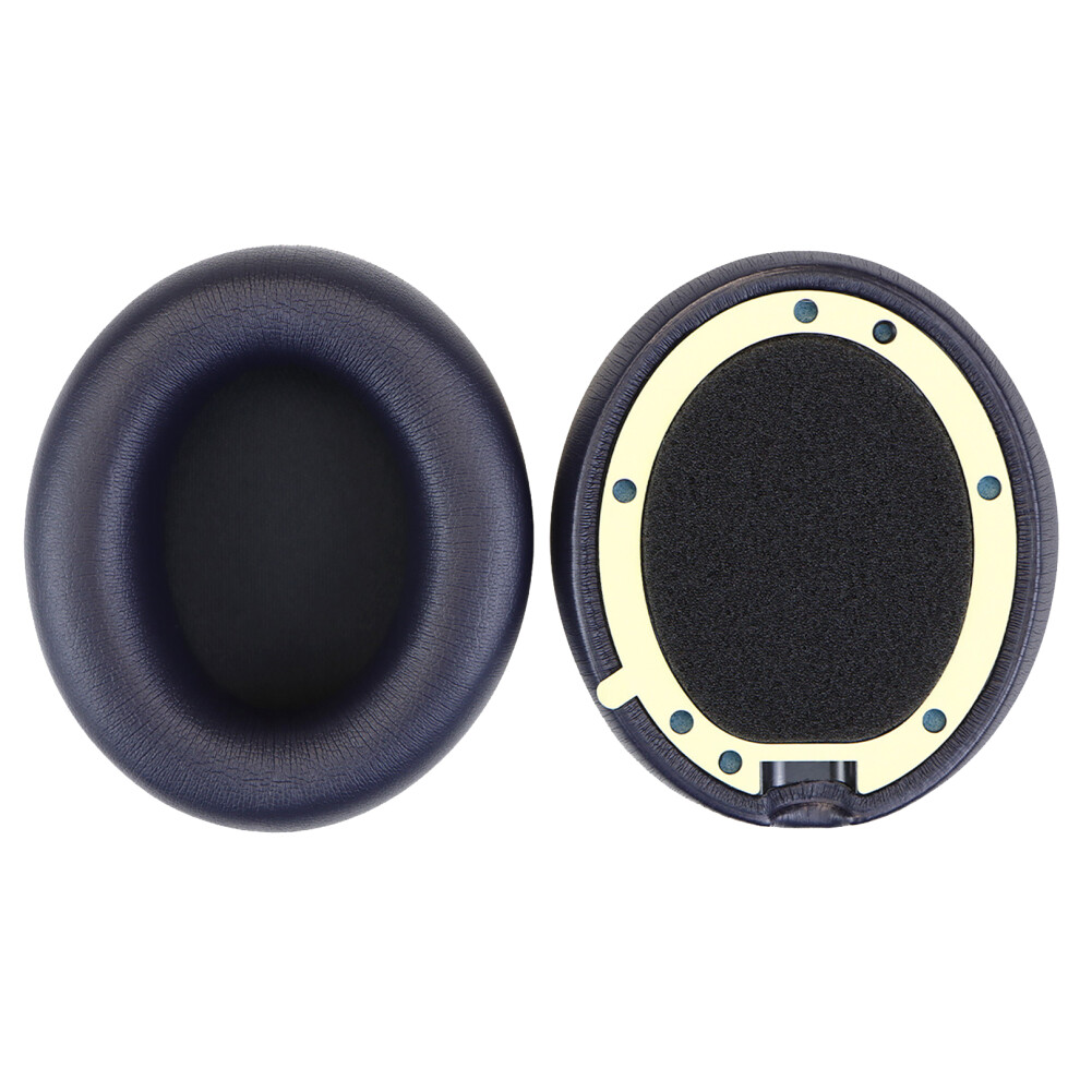 1Pair Ear Pad Earcups For Headsets Skin Navy Blue 7730001215693