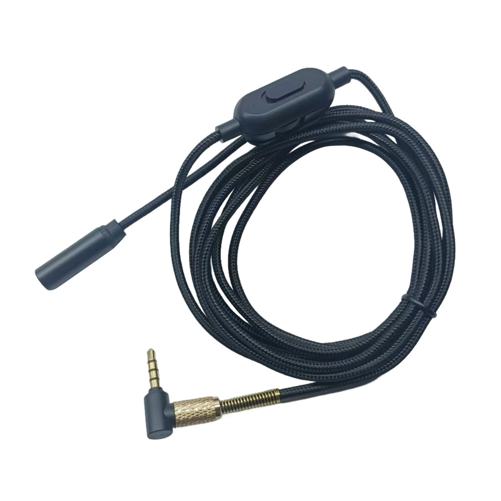 Headphone Cord Cable 3.5Mm Male To Female Gold 7709992213971