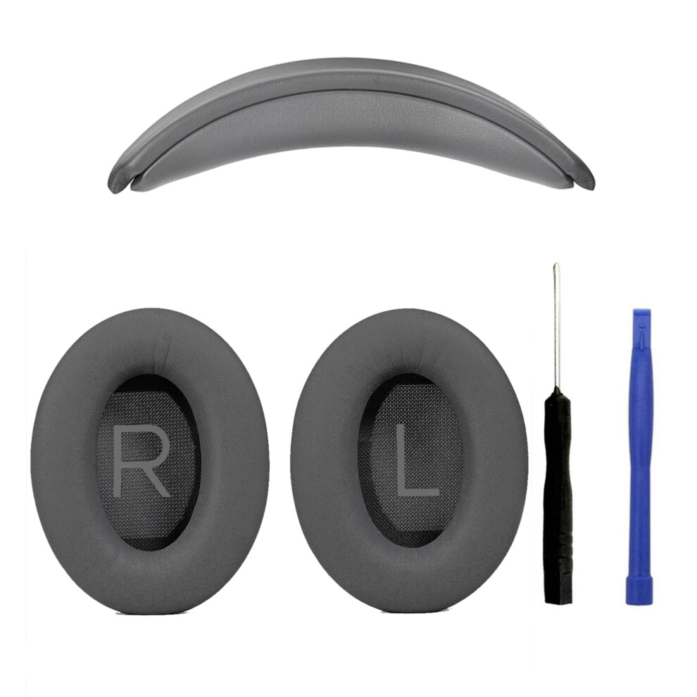 Replacement Ear Cushions Headband For Qc45 Qc35 Dark/Gray 7709992215357