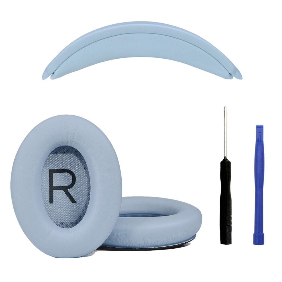 Replacement Ear Cushions Headband For Qc45 Qc35 Light/Blue 7709992215326