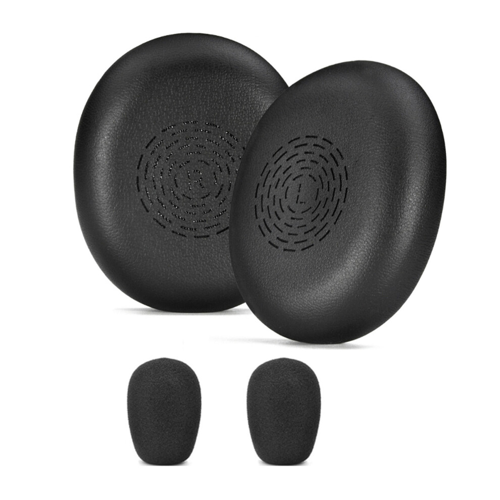 Memory Foam Ear Pad Microphone Windscreen Ear Black 7709992215494