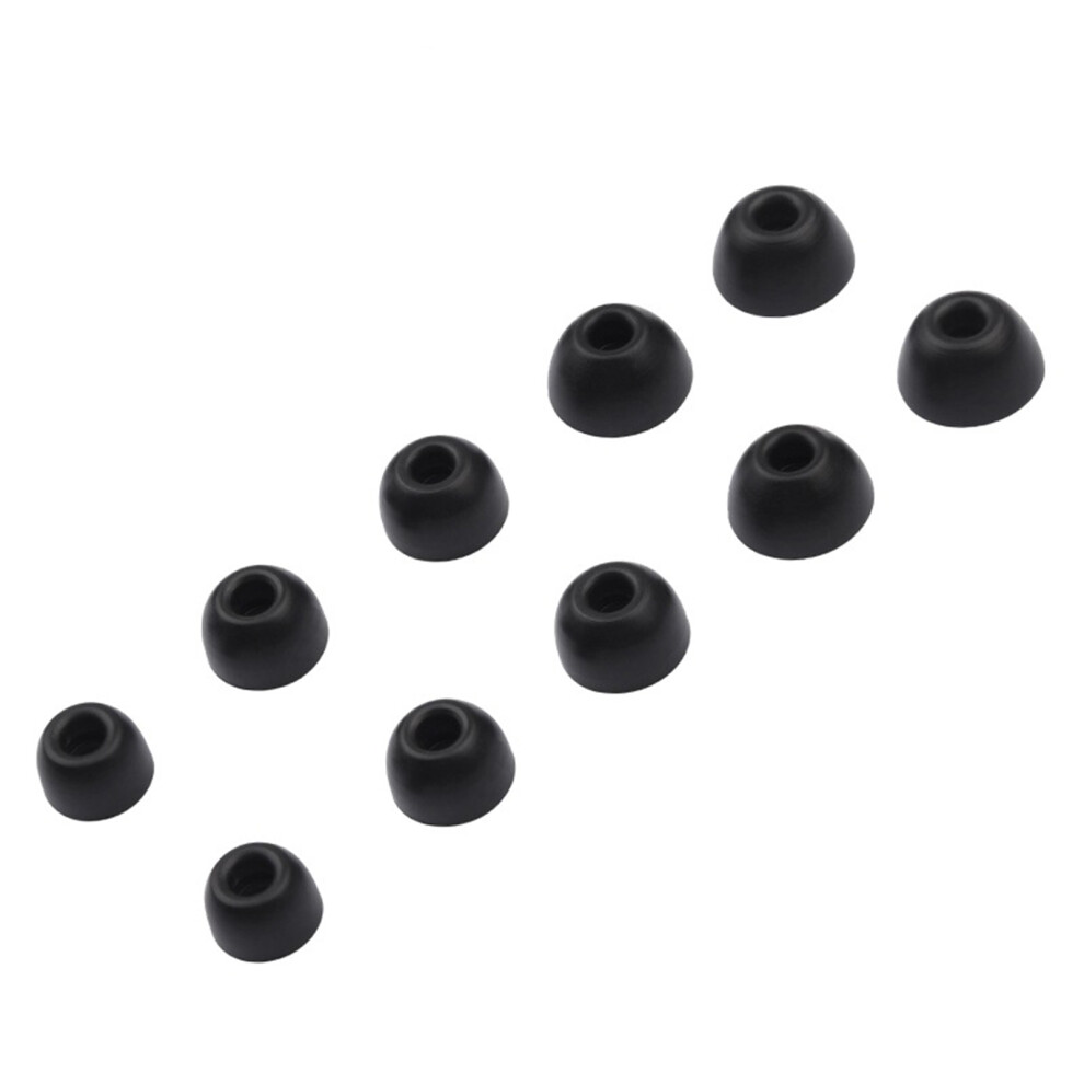 1Set/10Pc Silicone Ear Tips 5Size Earplugs For Black 7709992216699