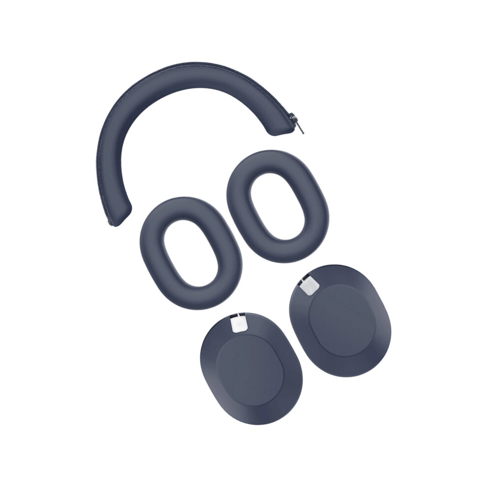 1Set Ear Pad Case Cover Headbands Cover Navy Blue 7730001218250