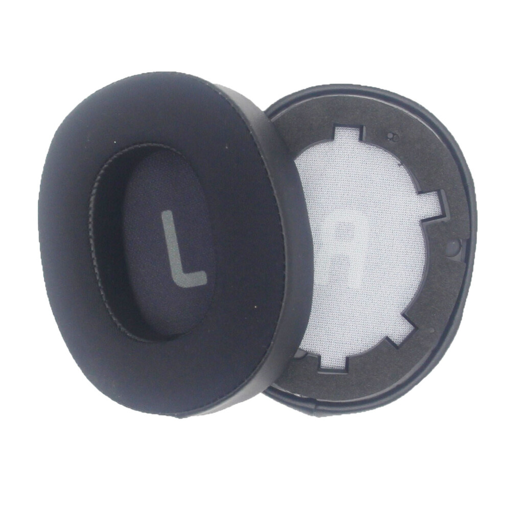 Breathable Ear Cushions Cooling Fabric Earpads Sweatproof Black 7730001218977