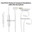 0.78mm 2Pin Silver Plated Earphone Cable with 7