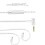 0.78mm 2Pin Silver Plated Earphone Cable with 4