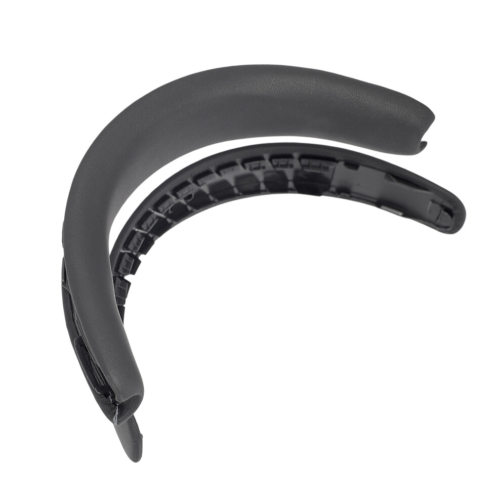 Sheepskin Headband For Headphone Durability Ergonomic Design Black 7730001219240