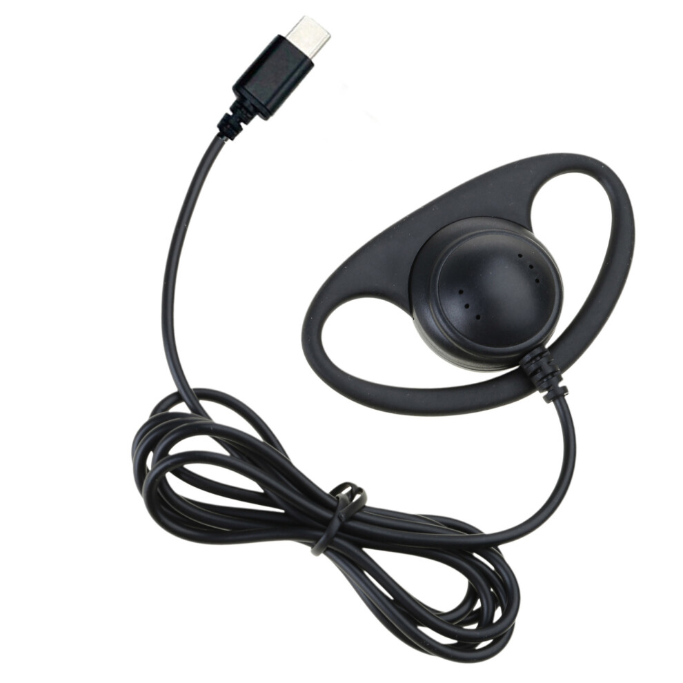Usb C/3.5Mm Ear Hook Single-Side Earphones Earbud Type C Straight Head 7730001220062