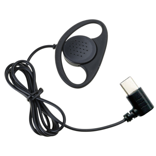 USB C/3.5mm Ear Hook Single-Side Earphones Earbud  TYPE C Elbow