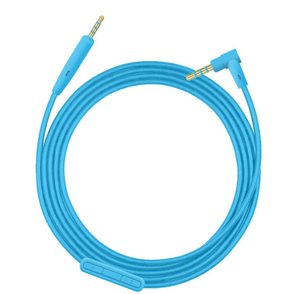 Replacement Headsets Cable 3.5Mm To 2.5Mm Stereos Blue 7730001219936