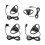 USB C/3.5mm Ear Hook Single-Side Earphones Earbud  TYPE C Elbow 6