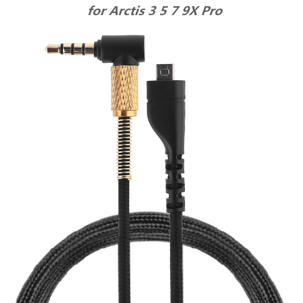 Detachable 3.5Mm Gaming Headphone Cable With Control Gold 7730001220765