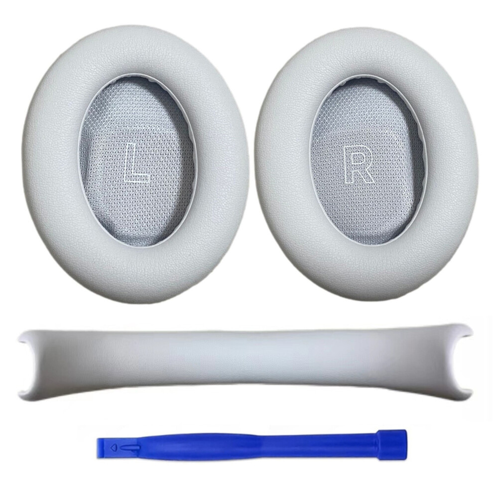 1Pair Ear Pad Earcups For Headsets Earpads White 7730001221717